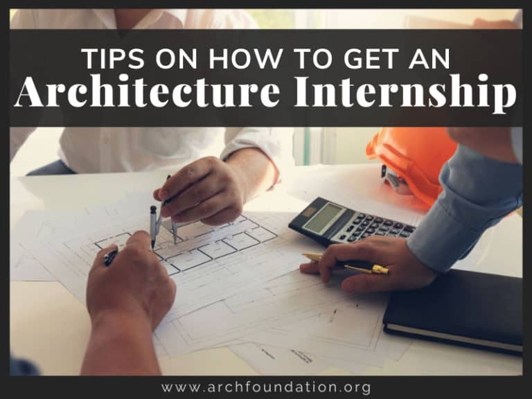 How To Get An Architecture Internship