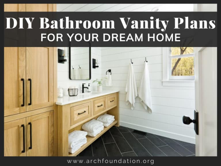 Diy Bathroom Vanity Plans