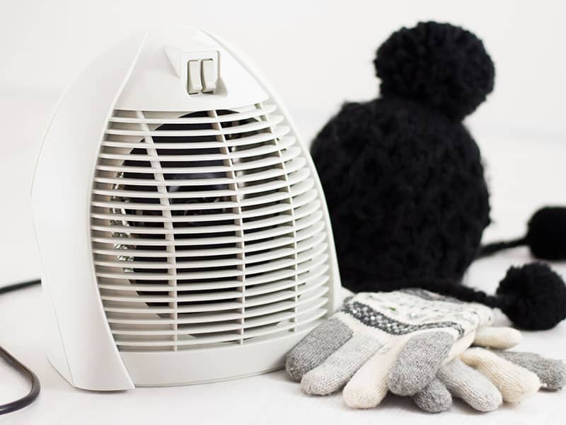Electric Fan Heater Warming