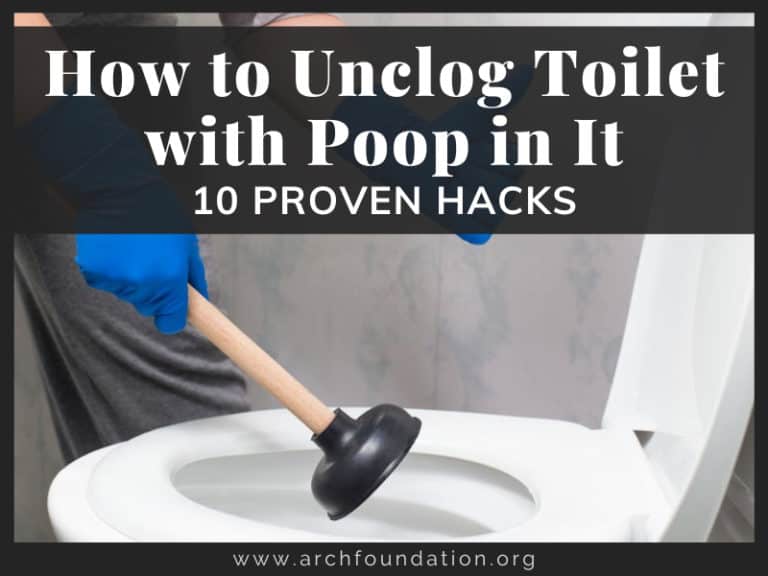 How To Unclog Toilet With Poop