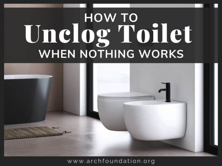 Unclog Toilet