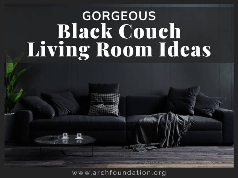Black Couch Living Room Ideas