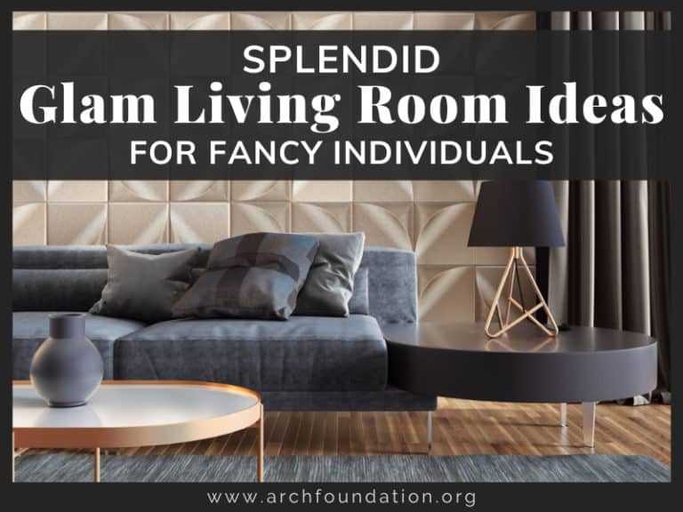 Glam Living Room Ideas