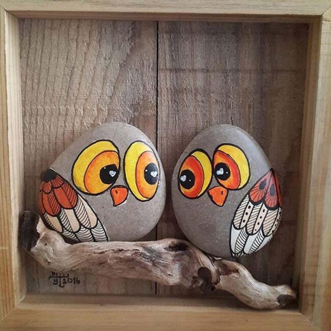 Mini Owl Stones