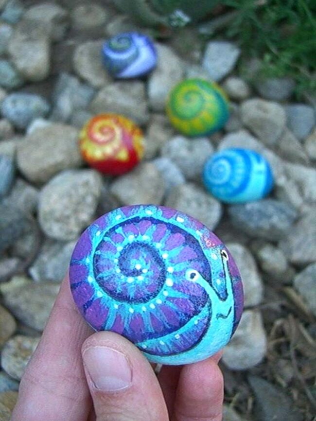 Garden Snail Rock