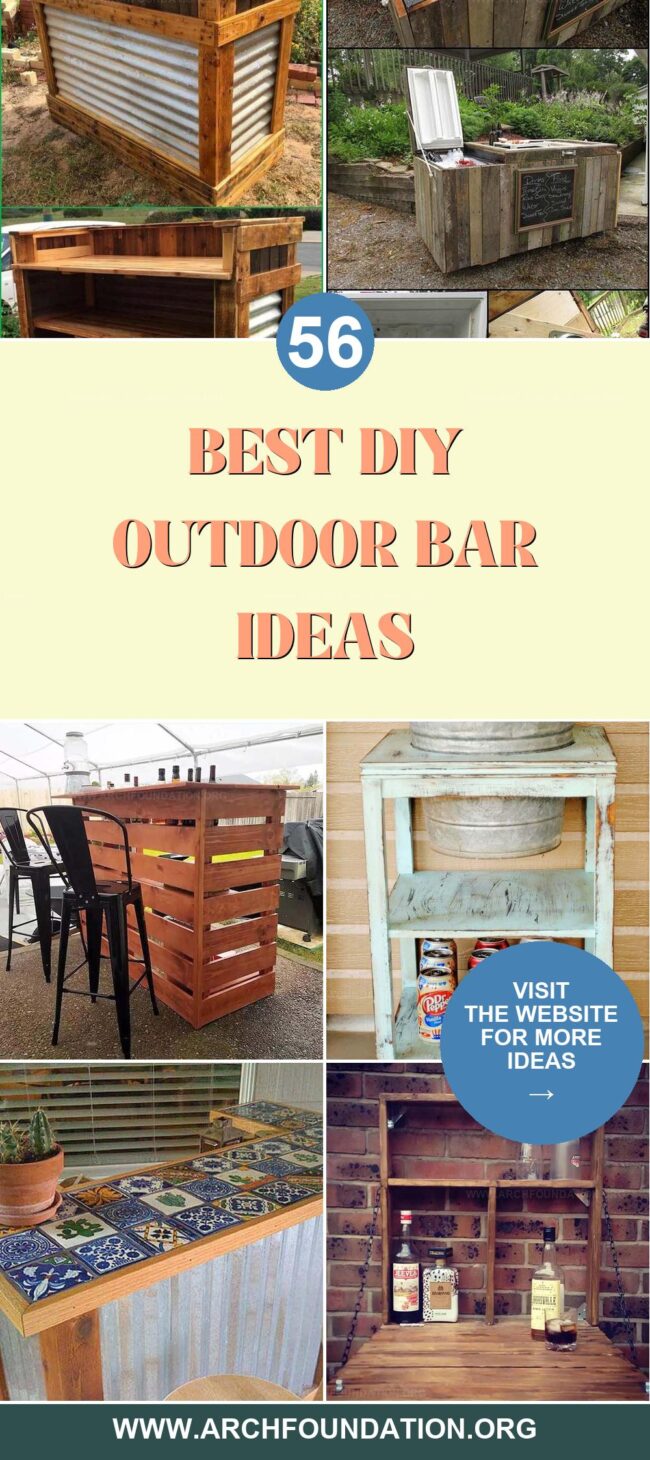 56 Top DIY Outdoor Bar Designs for Fun