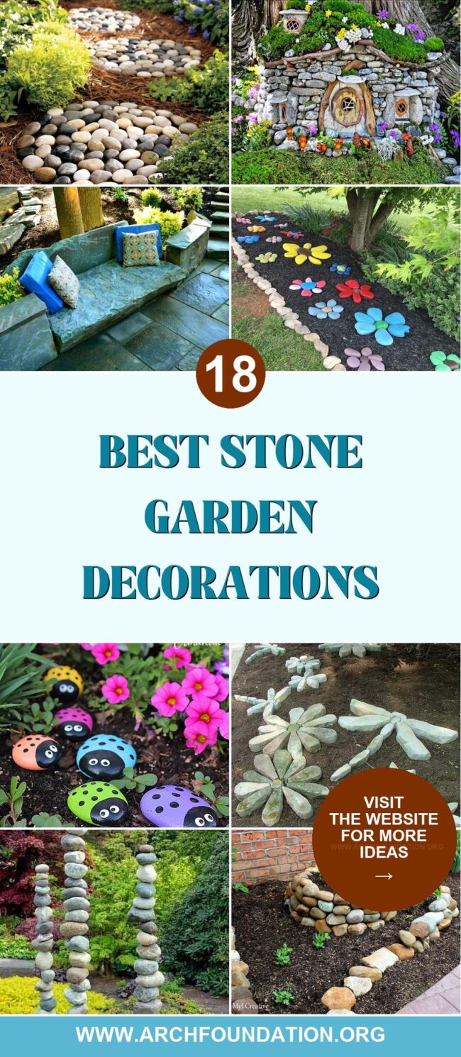 18 Beautiful Stone Garden Decorations to Inspire You