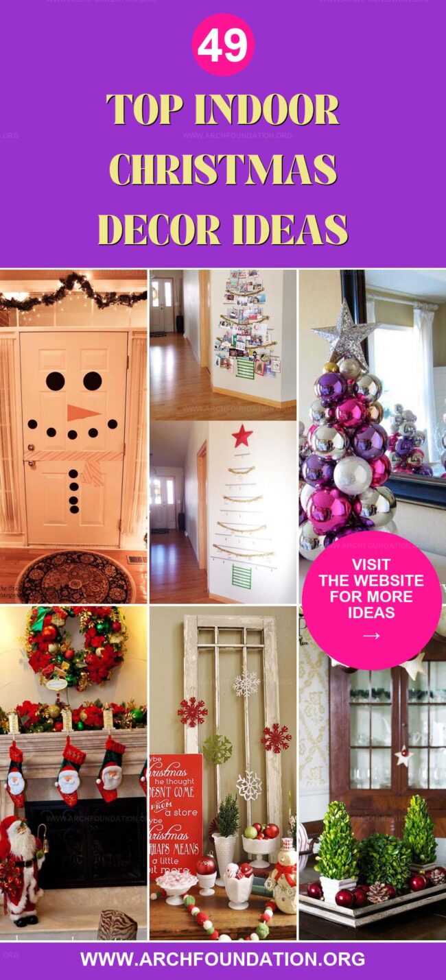 49 Indoor Christmas Decor Ideas to Brighten Your Home