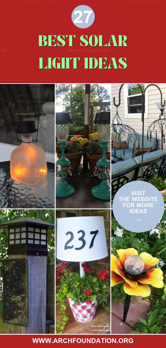 27 Brilliant Solar Light Ideas to Illuminate Your Garden with Style