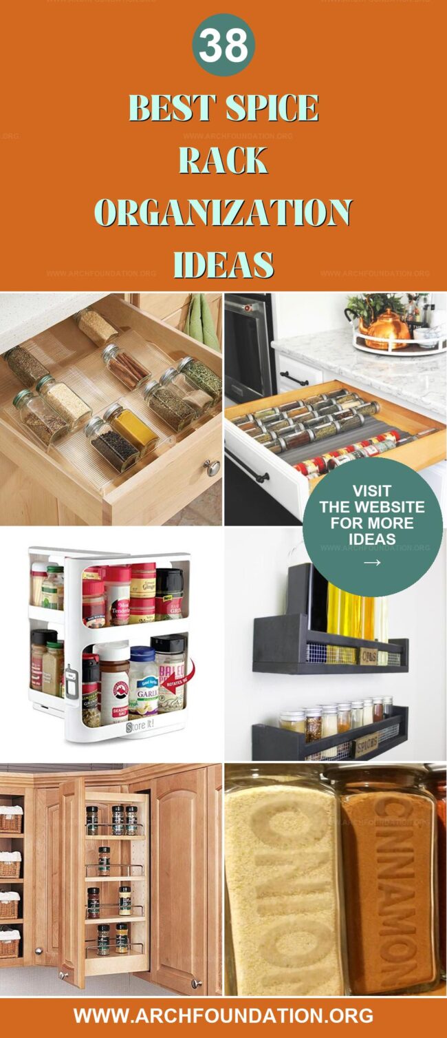 38 Essential Spice Rack Ideas for Ultimate Kitchen Order