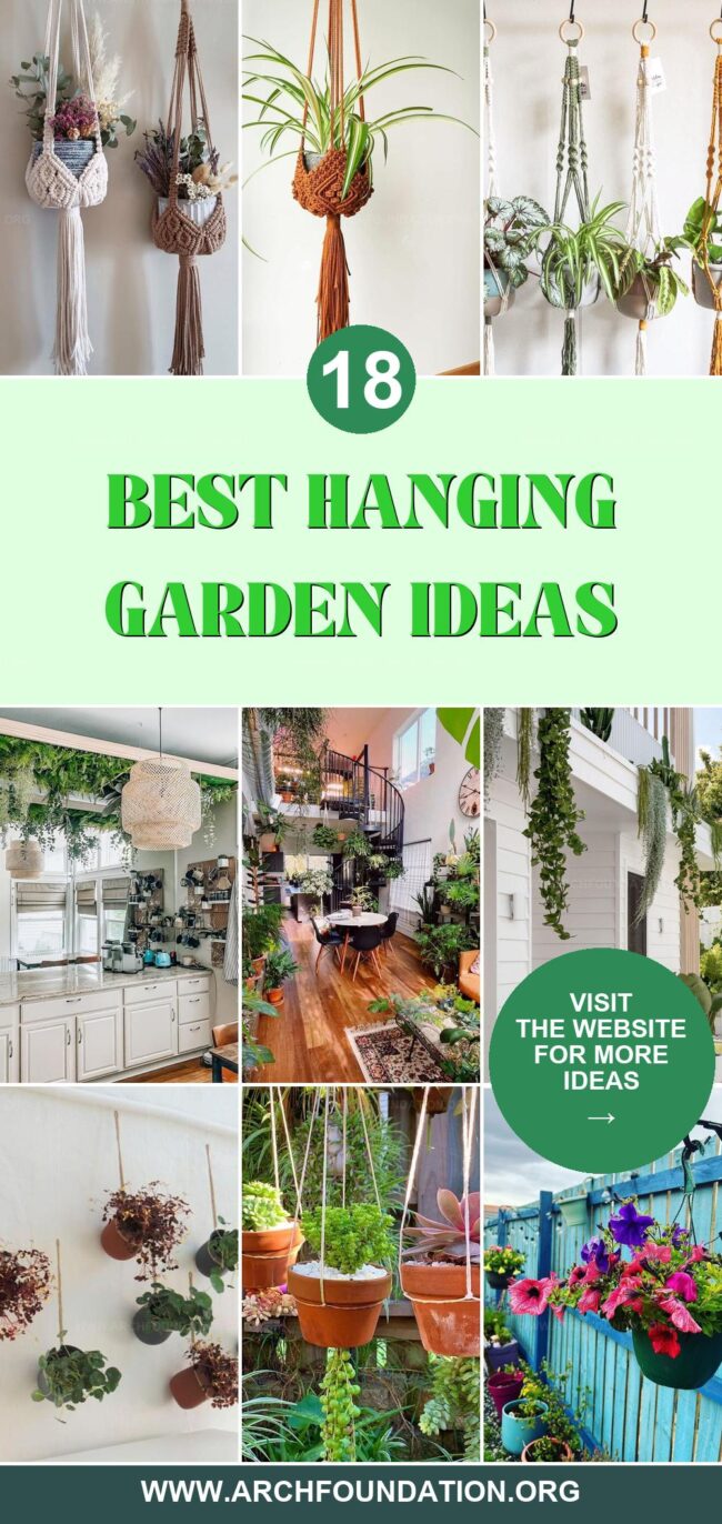 18 Creative Hanging Gardens to Brighten Any Space