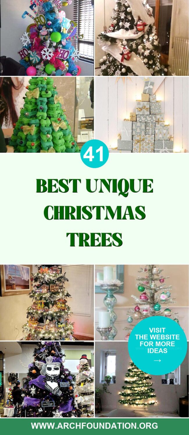 41 Creative and Unique Christmas Tree Designs