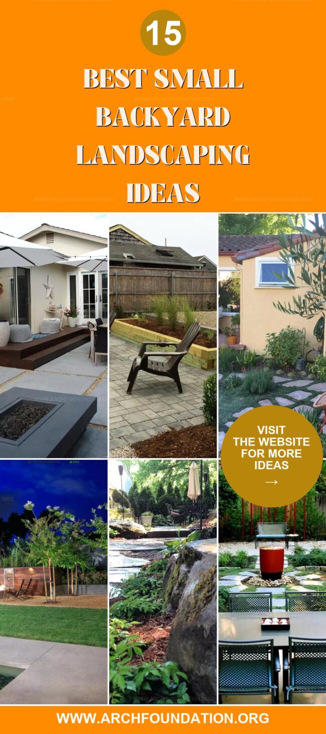 15 Big Impact Landscaping Ideas for Your Small Backyard