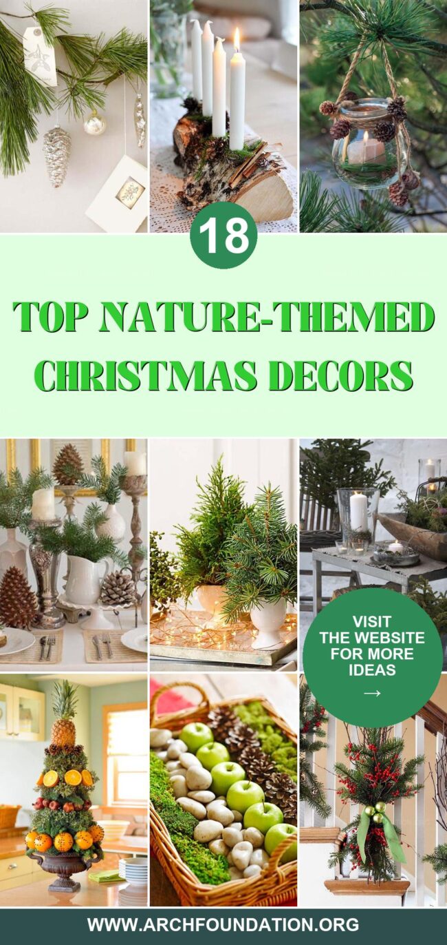 18 Cute Nature-Themed Christmas Decors