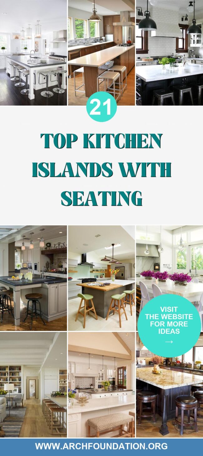 21 Kitchen Islands with Seating for Stylish Functionality