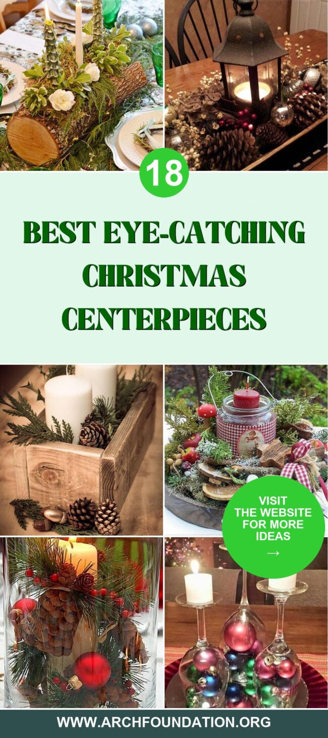 18 Eye-Catching Christmas Centerpieces to Adore