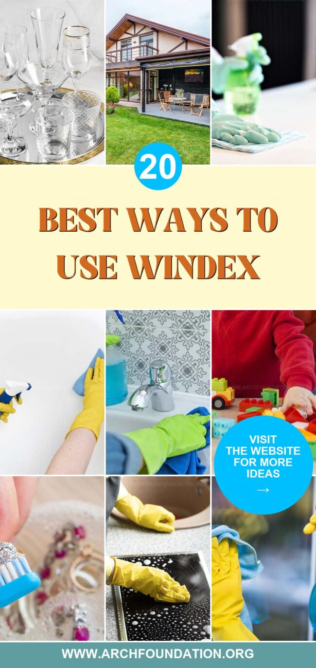 20 Clever Ways to Use Windex You Never Knew About