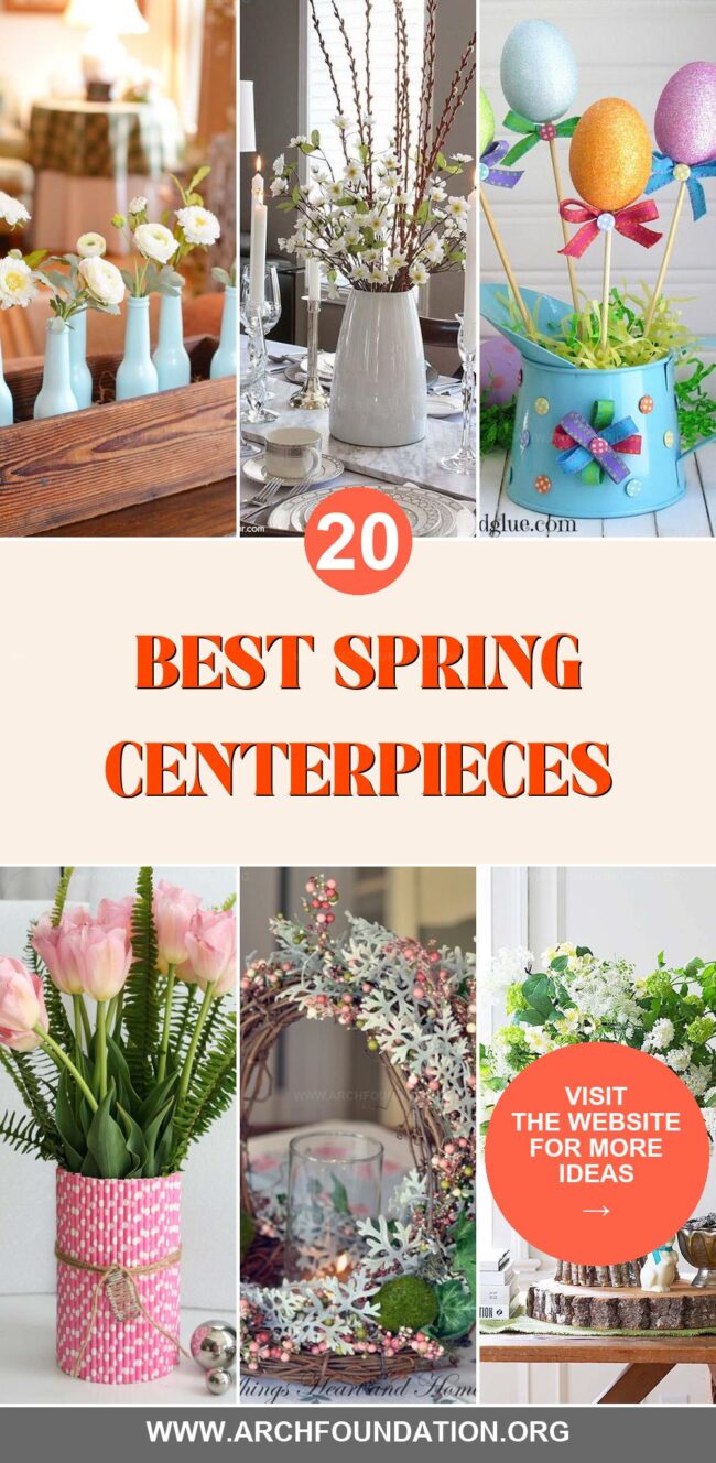 20 Best Spring Centerpiece Ideas to Celebrate the Season