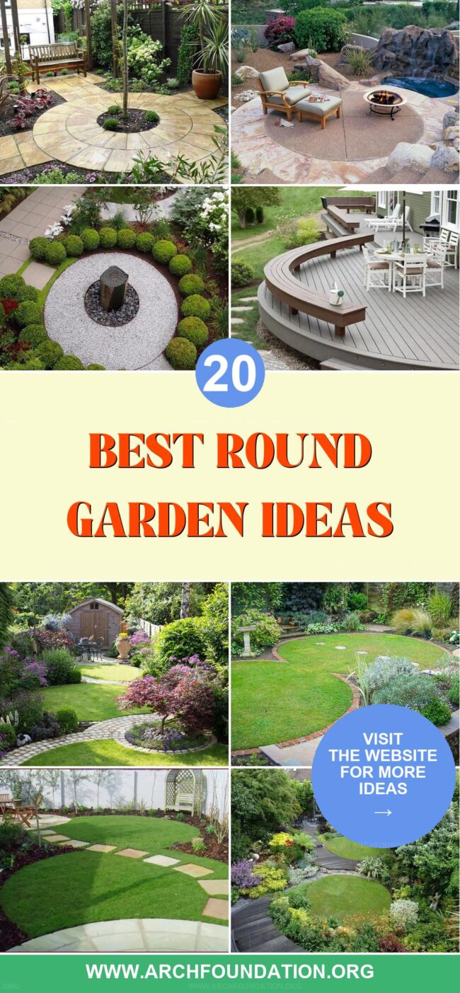 20 Best Round Garden Ideas for a Serene Outdoor Space