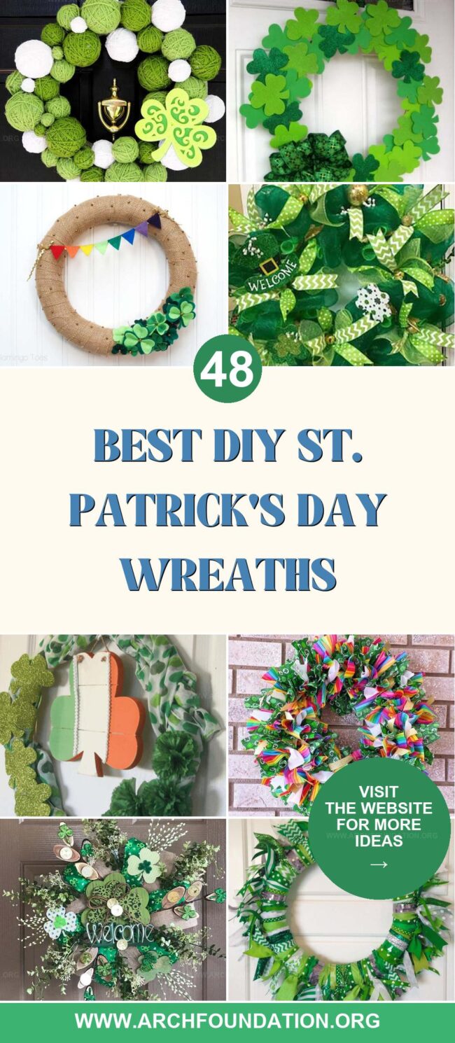 48 Fun DIY Wreaths to Celebrate St. Patrick's Day