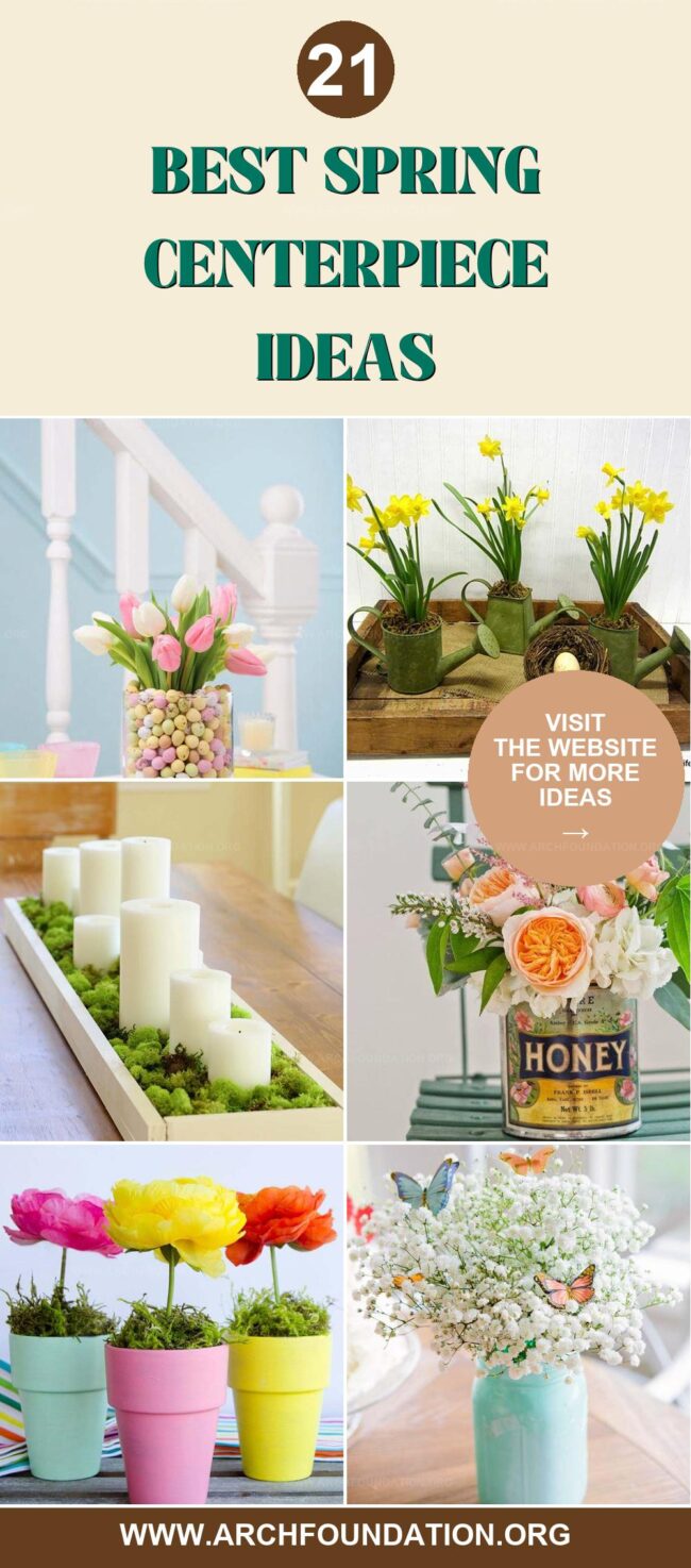 21 Fresh Spring Centerpiece Ideas to Brighten Your Table