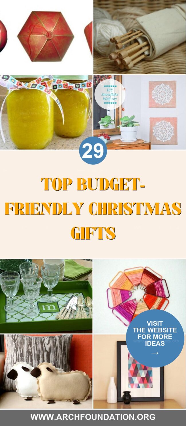 29 DIY Budget-Friendly Christmas Gifts to Craft