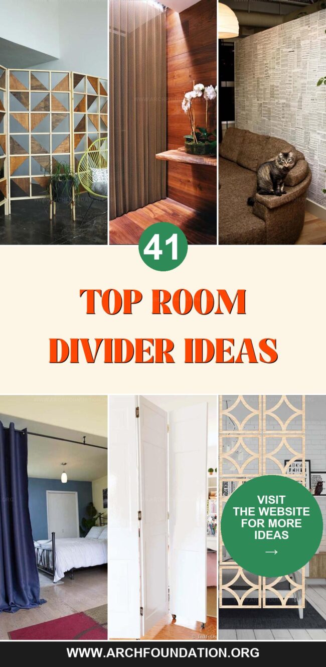 41 Practical Room Divider Ideas to Maximize and Enhance Your Space