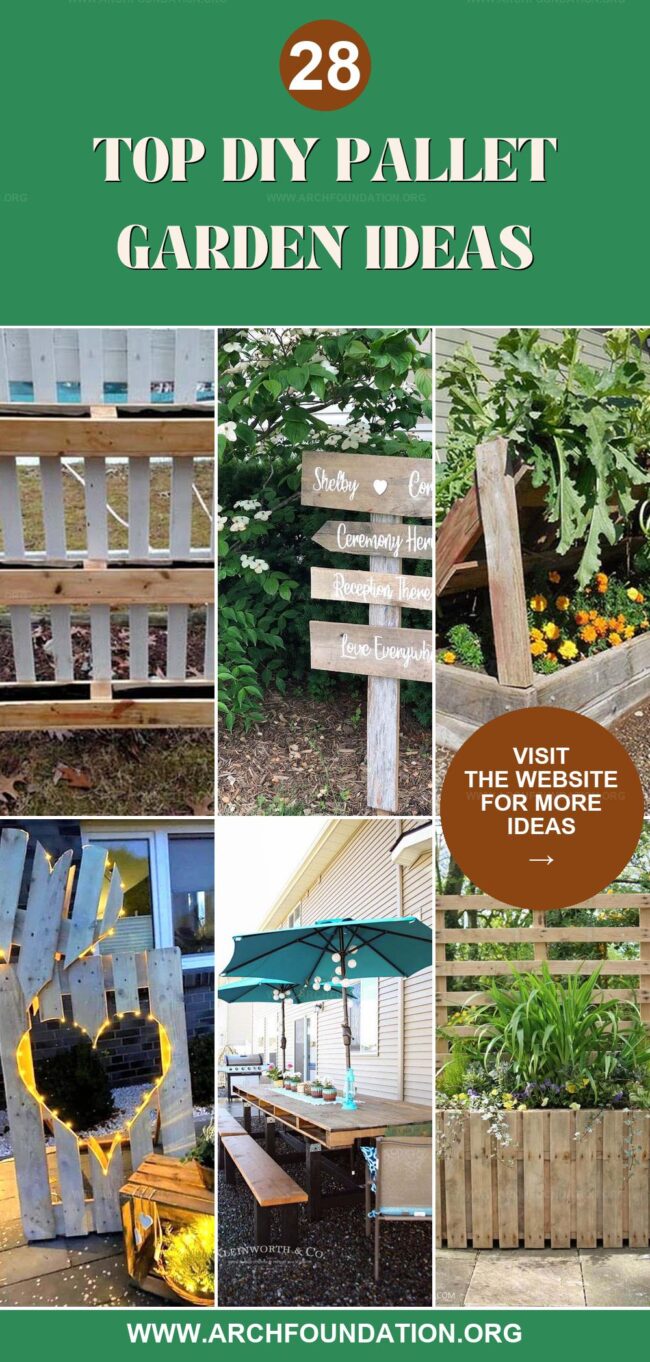 28 DIY Pallet Garden Ideas to Transform Your Yard