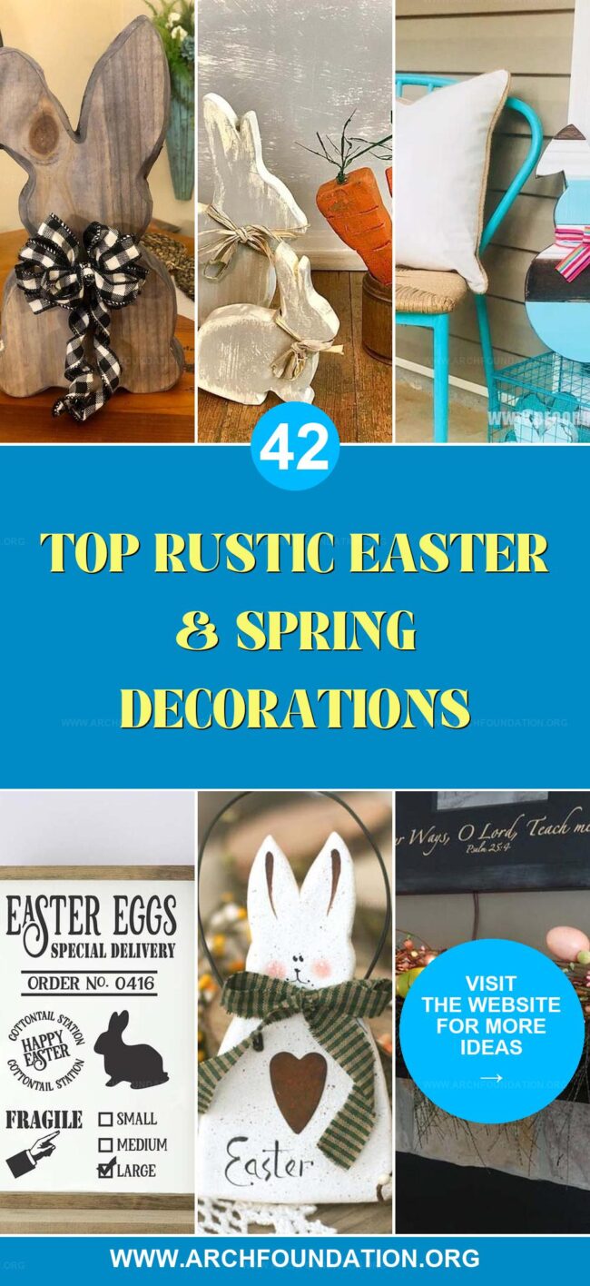 42 Rustic Easter and Spring Decor Ideas for Your Home