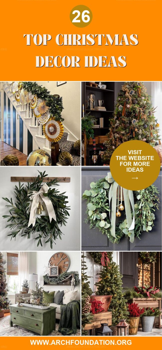 26 Christmas Decor Ideas to Craft a Cozy Holiday Ambiance