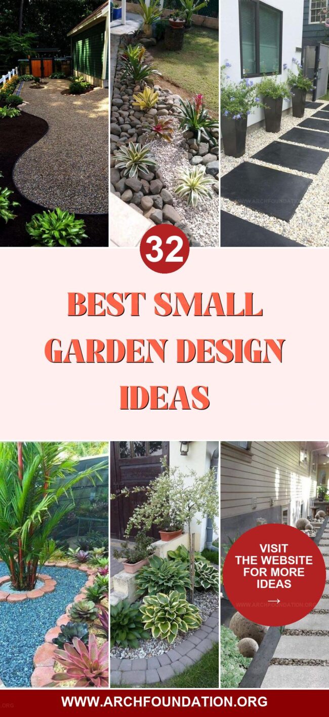 32 Unique Small Garden Design Ideas Perfect for Compact Spaces