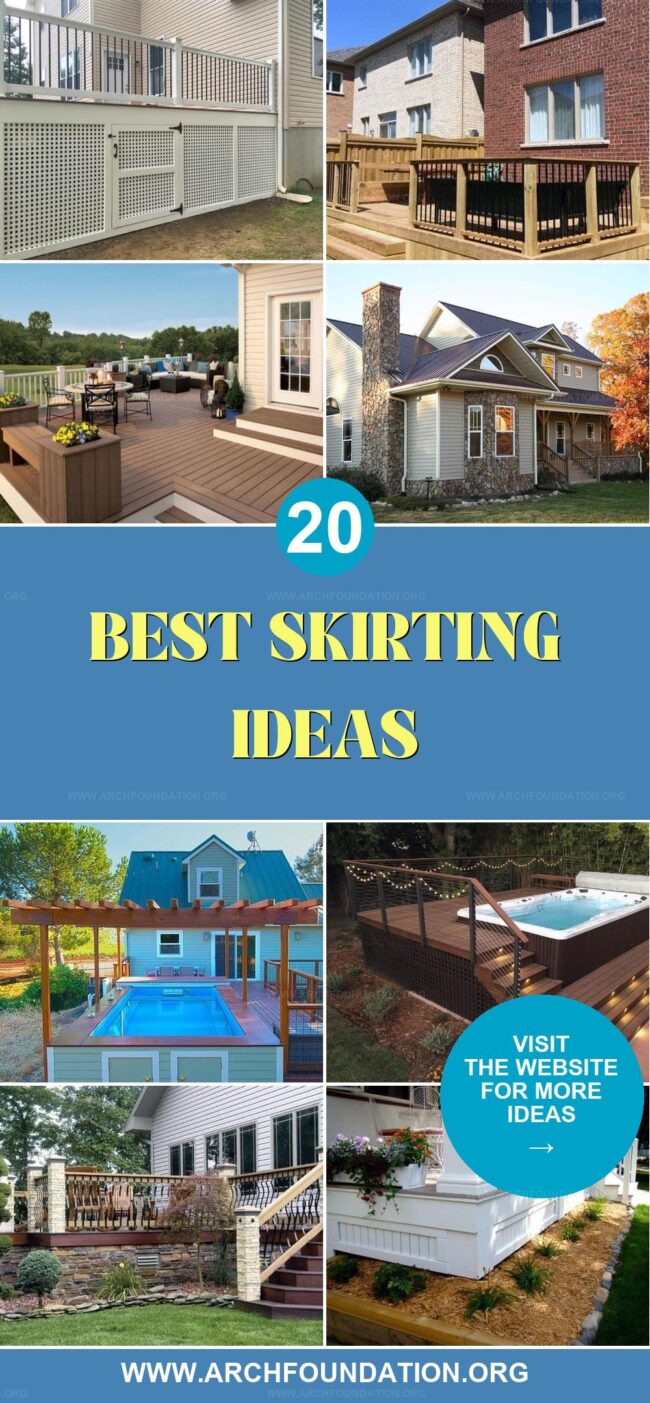 20 Ideal Skirting Ideas for Style & Function