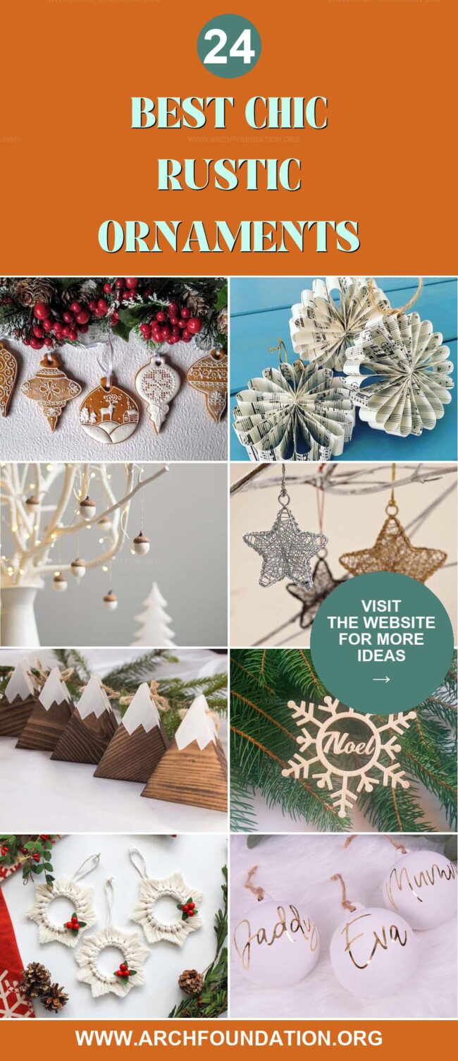 24 Chic Rustic Ornaments That Won't Break the Bank