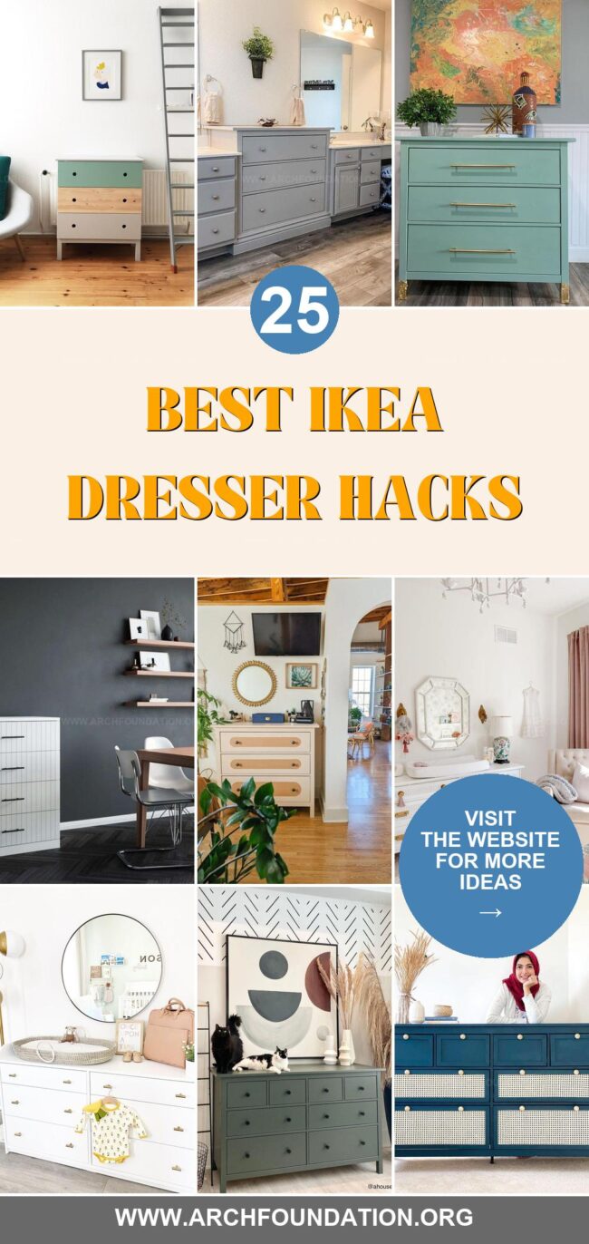 25 Stylish IKEA Dresser Hacks Anyone Can Try for a Fresh Look