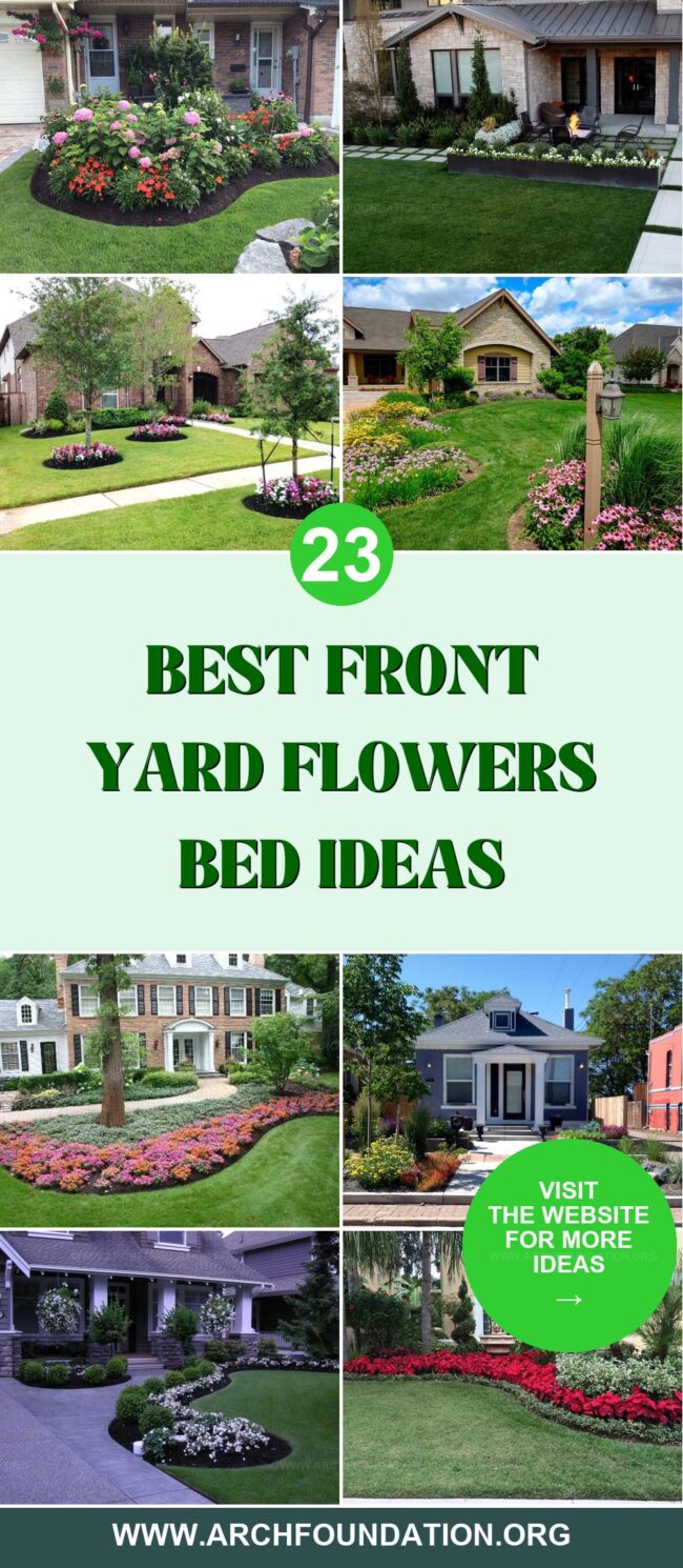 23 Eye-Catching Front Yard Flowers for Curb Appeal