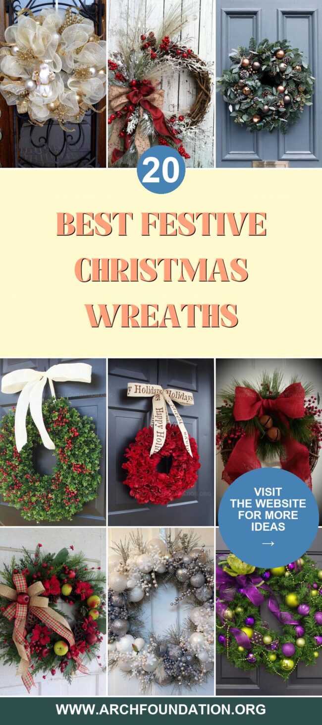 20 Perfect Christmas Wreaths to Try