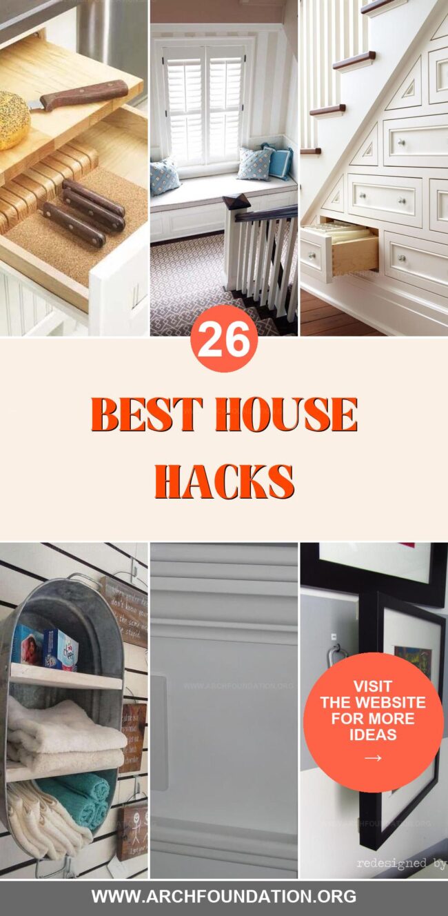 26 Best House Hacks to Simplify Your Daily Routine