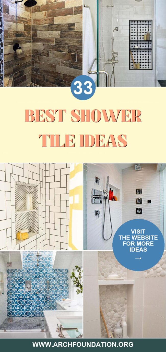 33 Shower Tile Designs to Personalize Your Bathroom