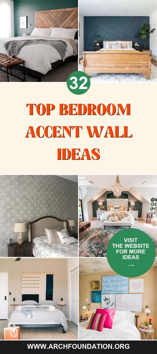 32 Stylish Bedroom Accent Wall Ideas