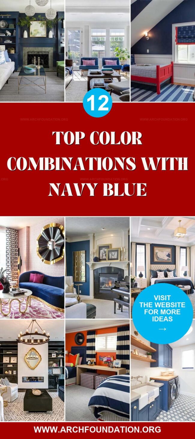 12 Best Color Combinations That Go Perfectly with Navy Blue