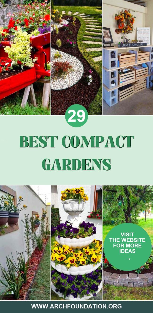 29 Compact Garden Ideas with Big Character