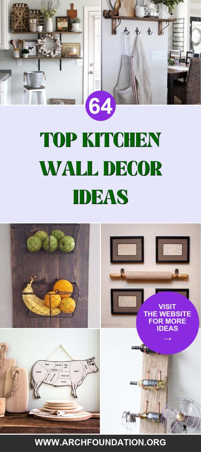 64 Best Kitchen Wall Decor Ideas to Personalize Your Space