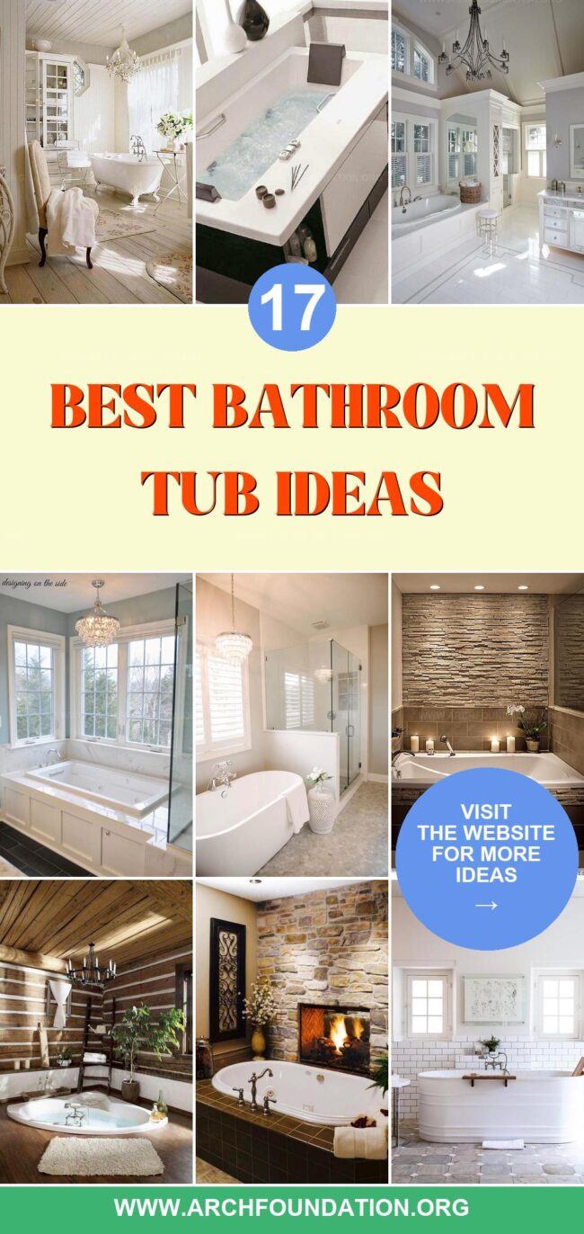 17 Amazing Tub Ideas for Your Bathroom Remodel