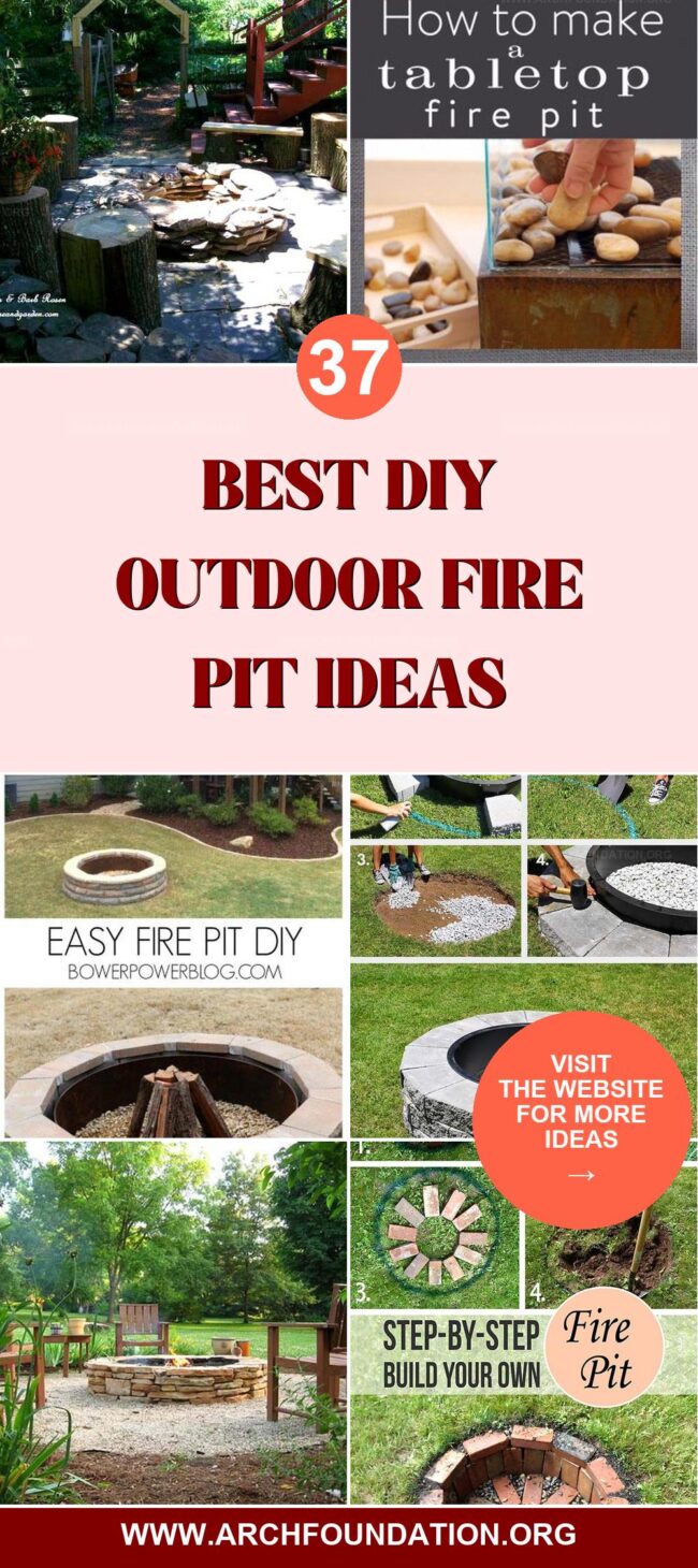 37 Simple DIY Outdoor Fire Pits You Can Make in One Day