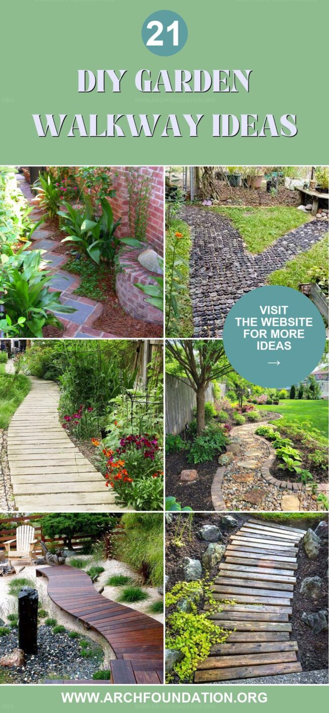 21 DIY Garden Walkway Projects to Craft