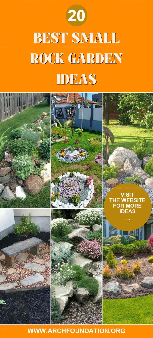 20 Easy Small Rock Garden Designs for Low Maintenance