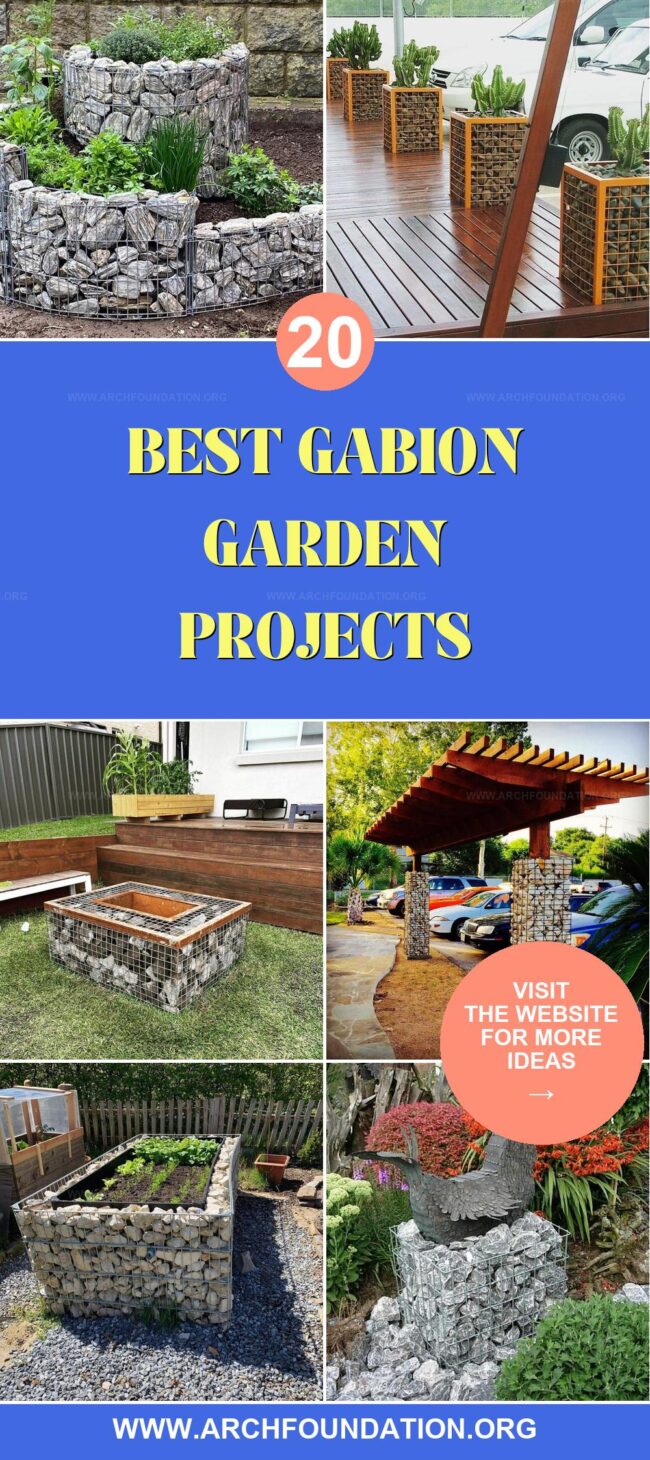 20 Beautiful Gabion Garden Projects to Elevate Your Outdoor Space