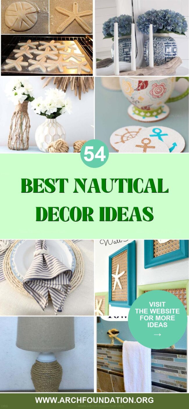 54 DIY Nautical Decor Ideas for a Serene Home