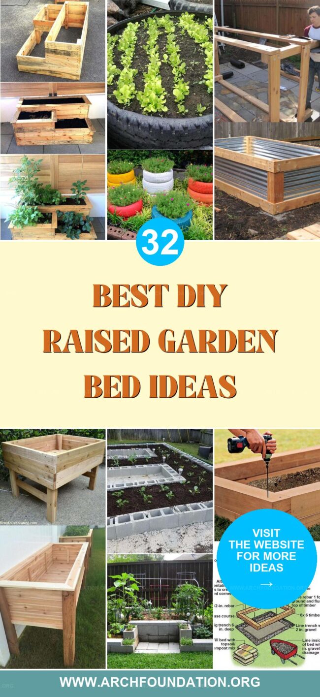 32 DIY Raised Garden Bed Ideas