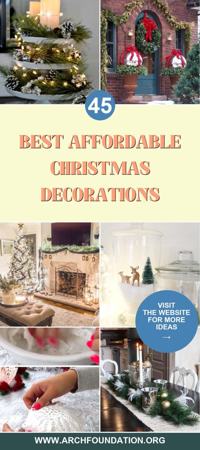 45 Affordable Yet Elegant Christmas Decorations